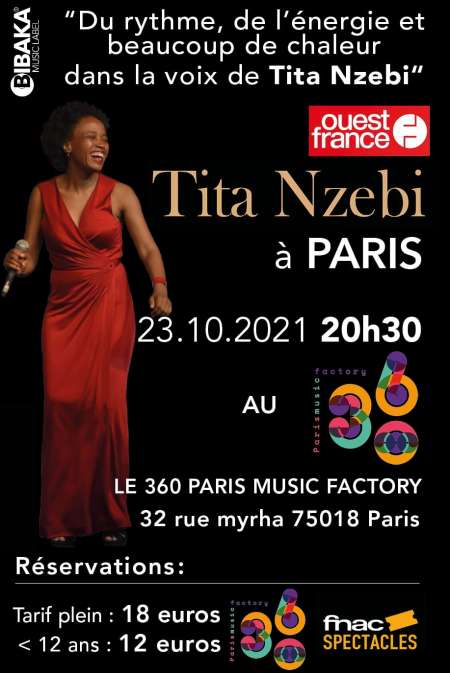 Tita Nzebi au 360 Factory le 23 octobre