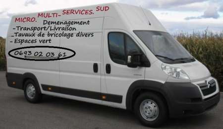 Déménager /Transporter /Dépoter Sur tt l'île 6j/7