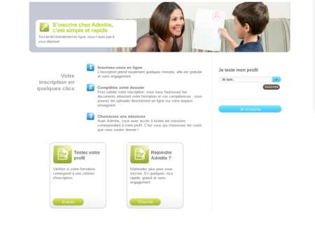 Admitis recrute des nouveaux enseignants!