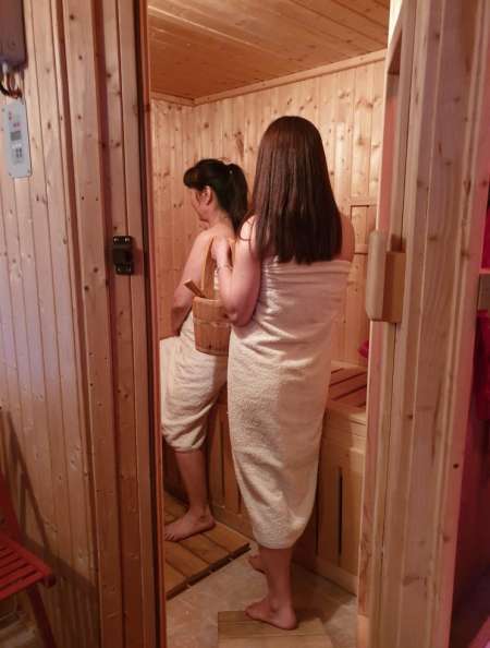 Massage +Jacuzzi +Saune