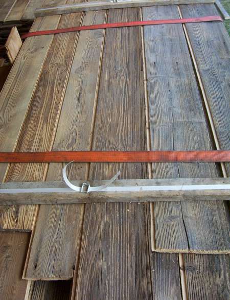 Bardage vieux bois en pin