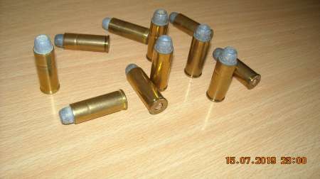 50 cartouches revolver 45 lc