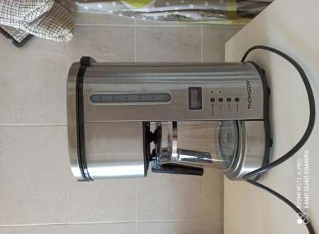 cafetière déclenchement minuterie Thomson 35 euro 