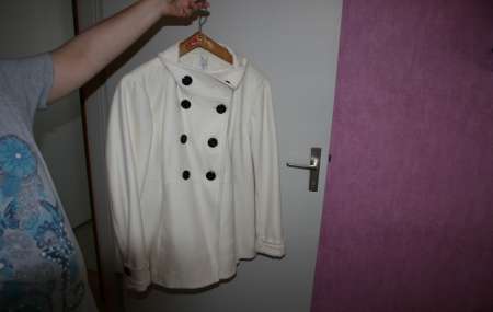 MANTEAU BLANC