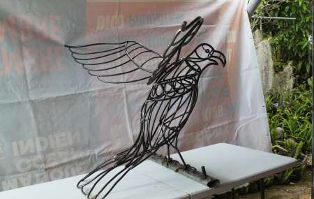sculptures fer forgé