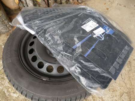 roues neige complètes 16'' pour Mercédès