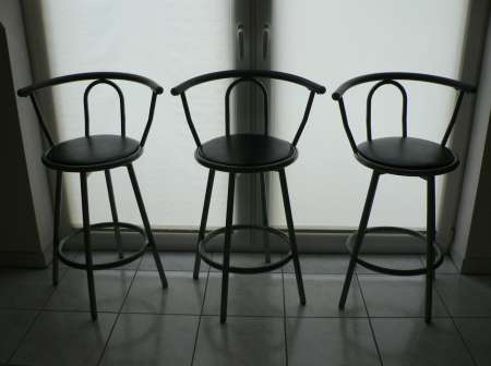 Chaises de bar