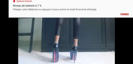 Escarpins noir 16 cm femme