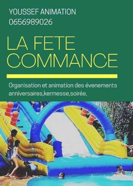 Animation des anniversaires a Casablanca