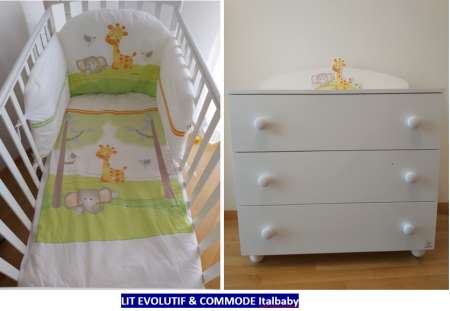 LIT EVOLUTIF & COMMODE Italbaby
