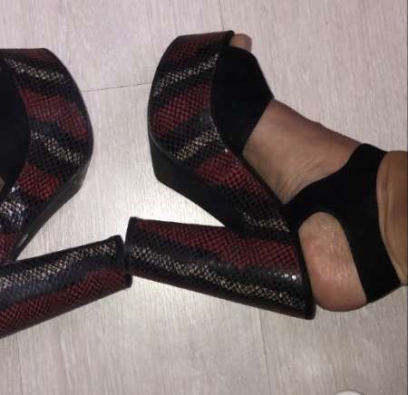 Talons usés