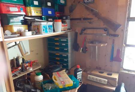 Vide garage