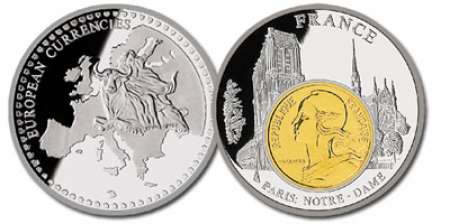 PIECE FRAPPE INLAY « France »