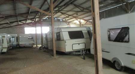 Hivernage caravane, camping car, bateau.