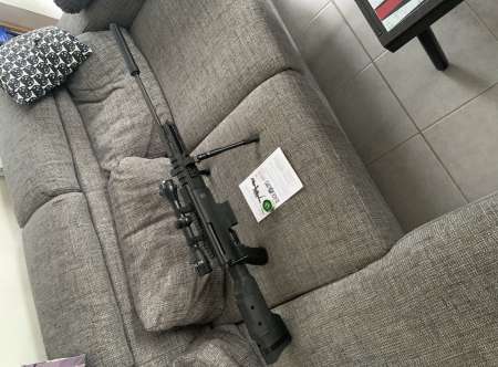 Carabine à plomb et pistolet à billes black ops