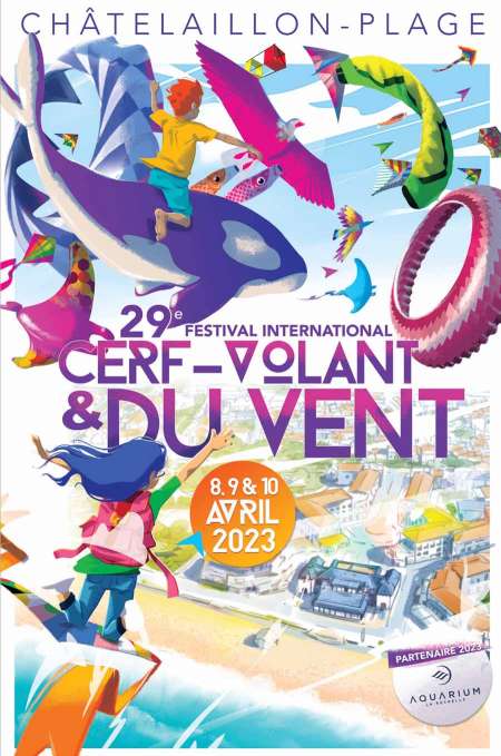 Festival du cerf-volant Chatelaillon-plage 2023