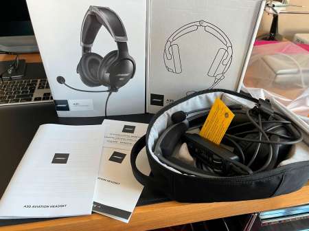 Casque d'aviation Bose A30