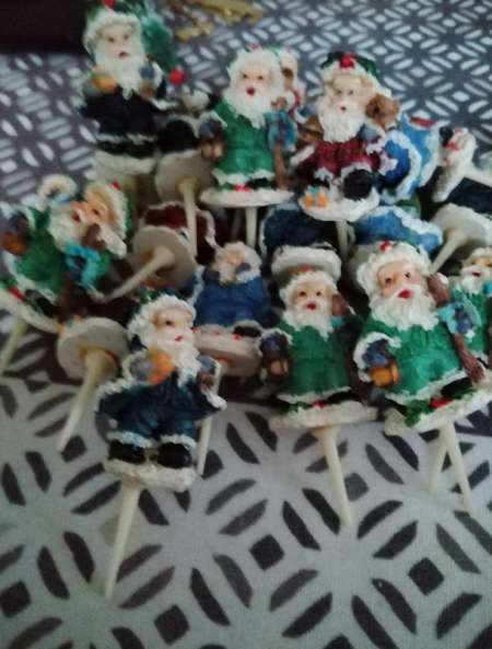  lot de decor pour buche de noel