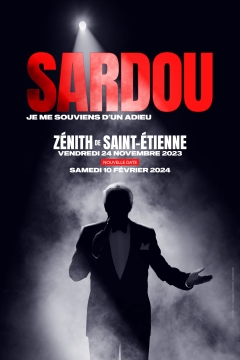 VENTE 1 PLACE CONCERT SARDOU ZENITH SAINT ETIENNE