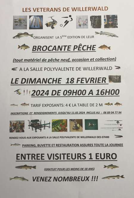 Brocante article de pêches
