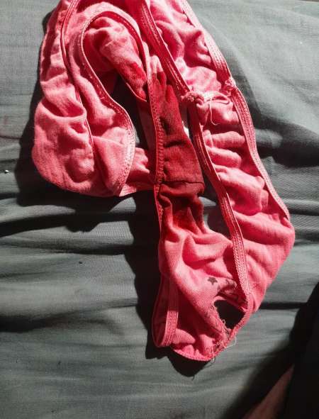 culotte avec le sang de mes règles