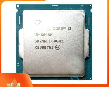 Processeur Intel core i3 6098P ,avec ventirade