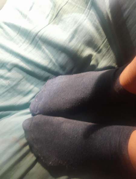 chaussettes portées
