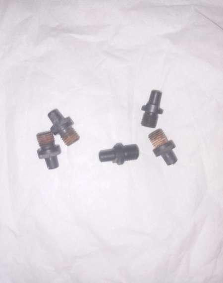 6 X Cheminée pour revolver poudre noir calibre 36