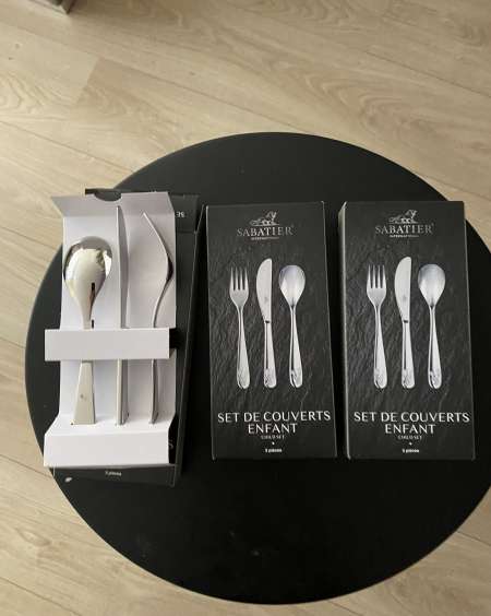 Lot set de couverts à enfant