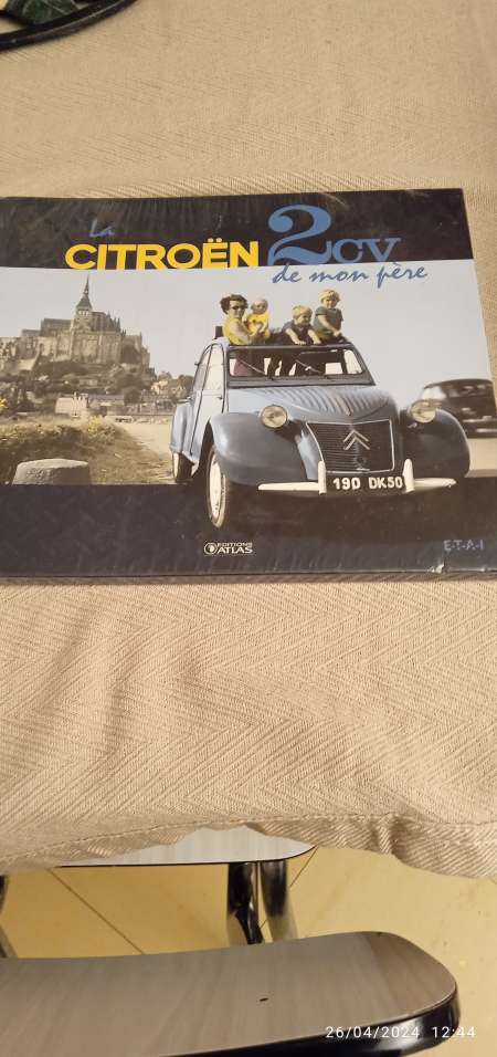 livre citroen 2 cv de mon pére