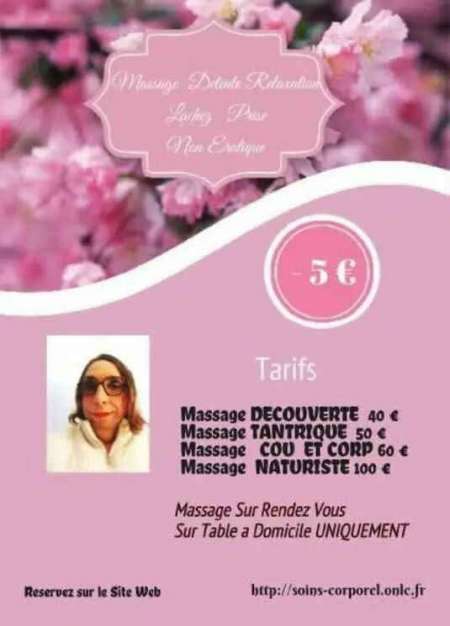 MASSAGE PAR UNE TRANSGENRE