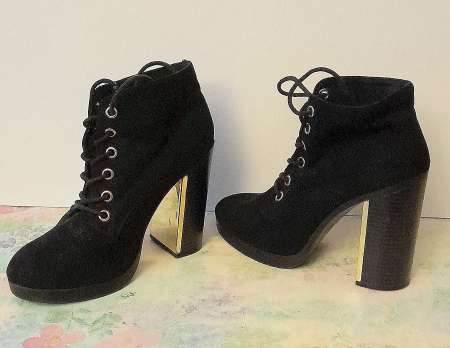 Chaussures talons velour "Neuw look" 38/5
