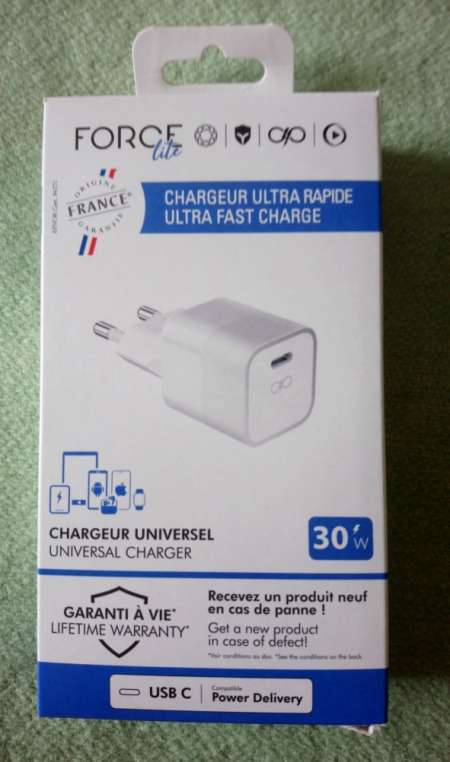 Chargeur ultra rapide
