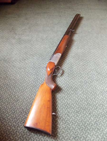 fusil chasse superposé.