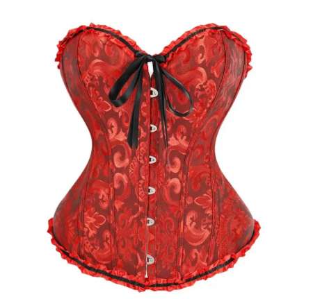 Corset court sexy pour femme