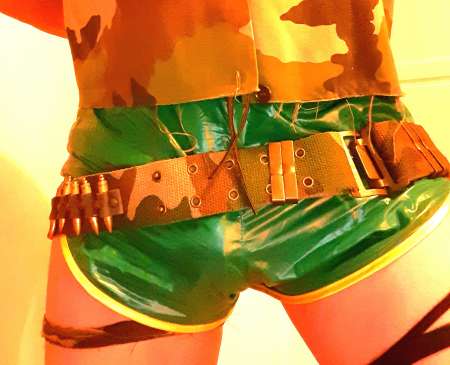 Ceinture militaire, kaki