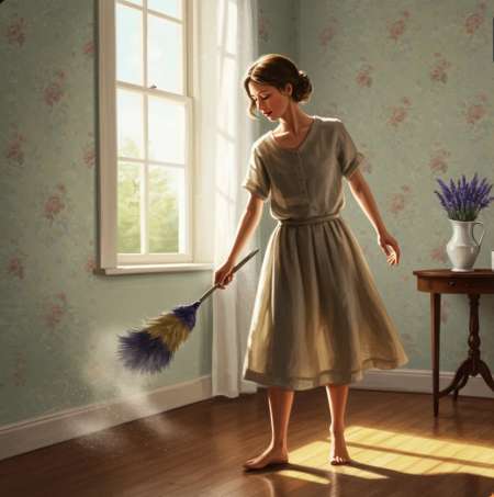 Femme de ménage à domicile