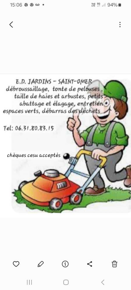 Propose travaux espaces-verts