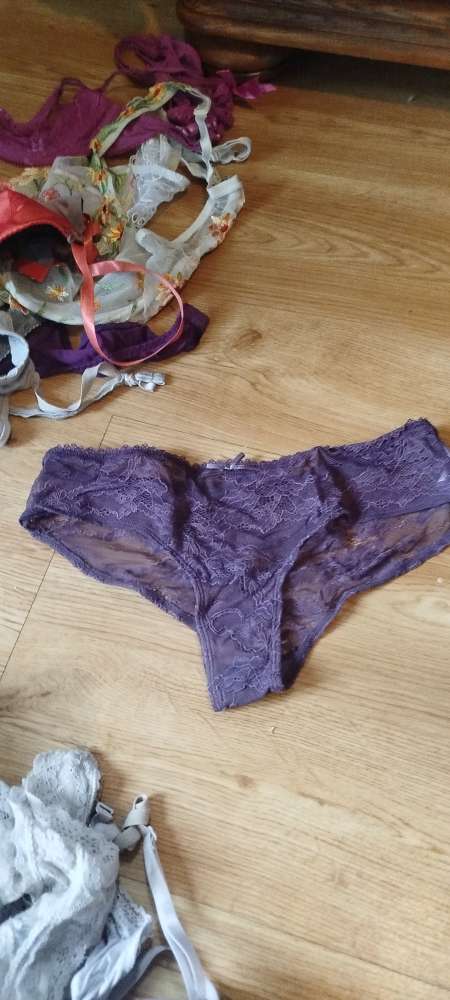 lot lingerie de ma femme,string soutien gorge...