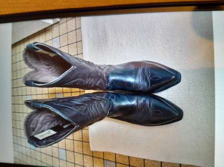 santiag bleu foncée