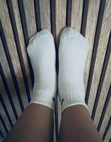 Chaussettes portées pour fétichistes