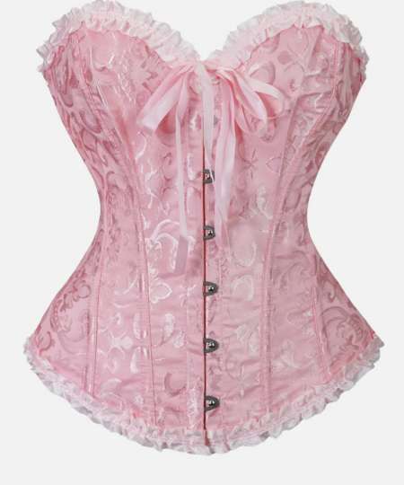 Corset bodysuit rose