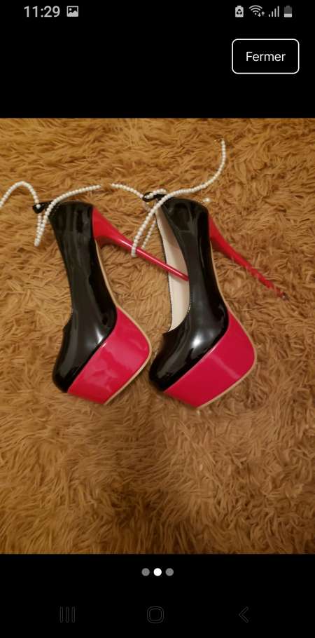 Escarpins talons 16cm