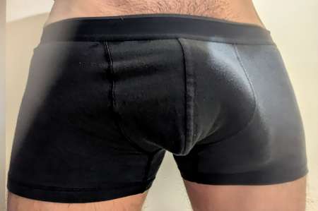 Caleçon noir en bon état