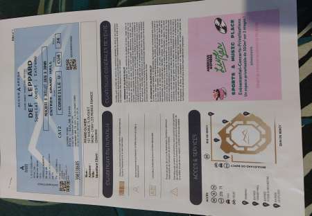 Def Leppard Paris mercredi 08 juillet 2026