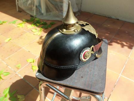 casque prussiens. casque allemand.