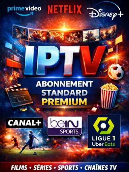 IPTV abonnement d'un an