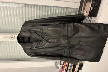 Vends manteau cuir homme