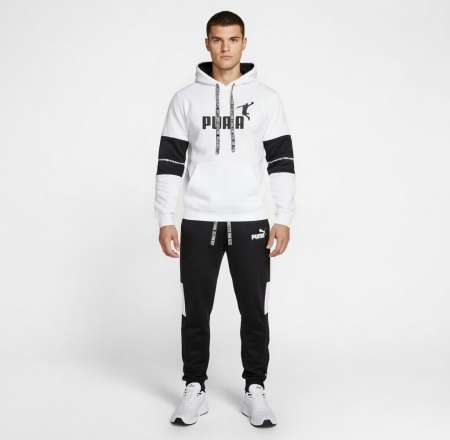 PUma active flex blanc et noir