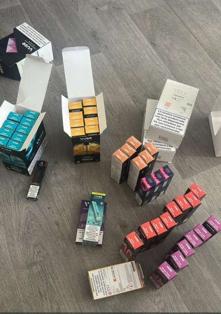 Vends lots de vap plusieurs gouts